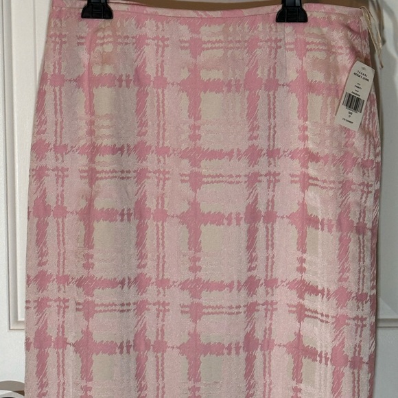 NEW Tahari Pink Two-Piece Skirt Set Size 10 - Picture 6 of 12